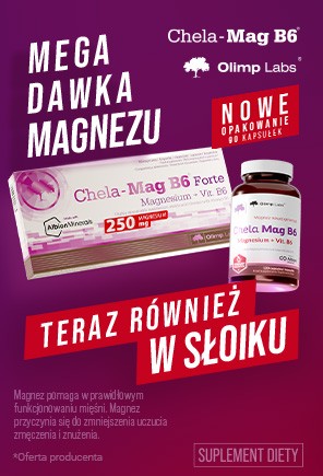 Tydzień z marką OLIMP CHELA-MAG B6 => Apteka-Melissa.pl