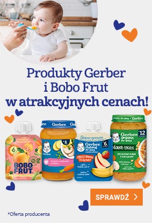 Tydzień z marką Gerber + Bobo Frut => Apteka-Melissa.pl