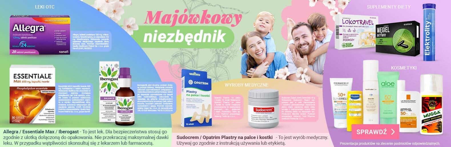 Majówkowy niezbędnik