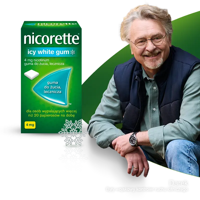 Nicorrete Gumy Icy White Gum 4mg