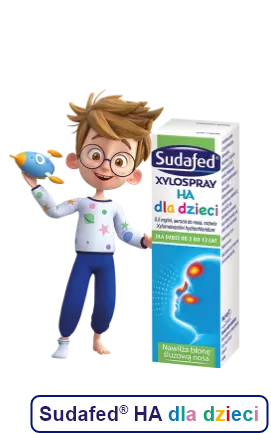 Sudafed® HA dla dzieci - Dowiedz się więcej