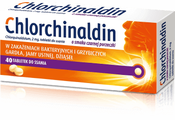Chlorchinaldin 40 tabletek