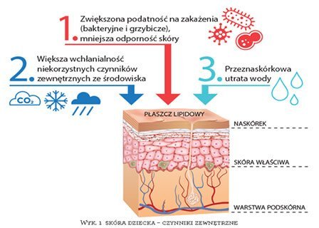 Budowa skóry dziecka – apteka internetowa Melissa