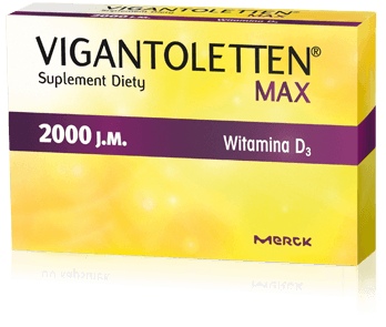 VIGANTOLETTEN MAX Witamina D3 2000 j.m. - 120 kaps. - cena, opinie, dawkowanie