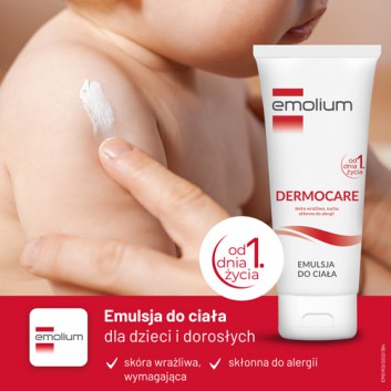Emolium Dermocare, emulsja do ciała, 200 ml - obrazek 2
