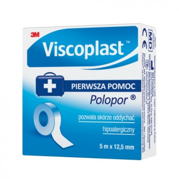 VISCOPLAST POLOPOR 5 m x 12,5 mm - 1 szt. - obrazek 3 - Apteka internetowa Melissa