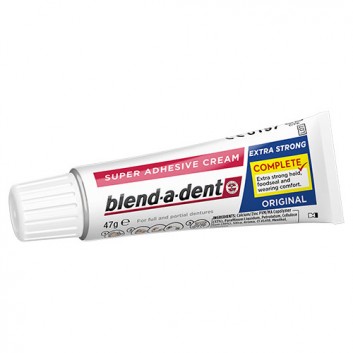 BLEND-A-DENT EXTRA STARK ORIGINAL Supermocny klej do protez, 47 g - obrazek 2 - Apteka internetowa Melissa