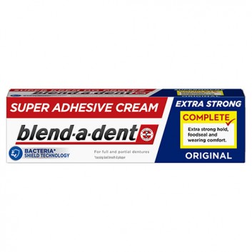 Blenda-a-dent Complete Strong Hold, krem do protez, 47 g - obrazek 3