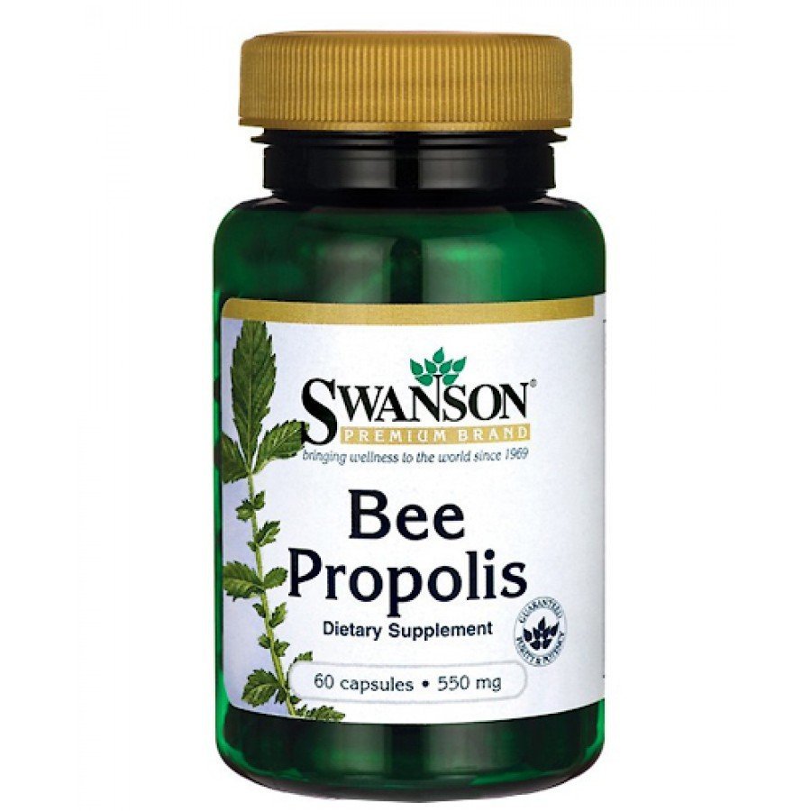 SWANSON Bee Propolis 550 mg - 60 kaps. - obrazek 2 - Apteka internetowa Melissa