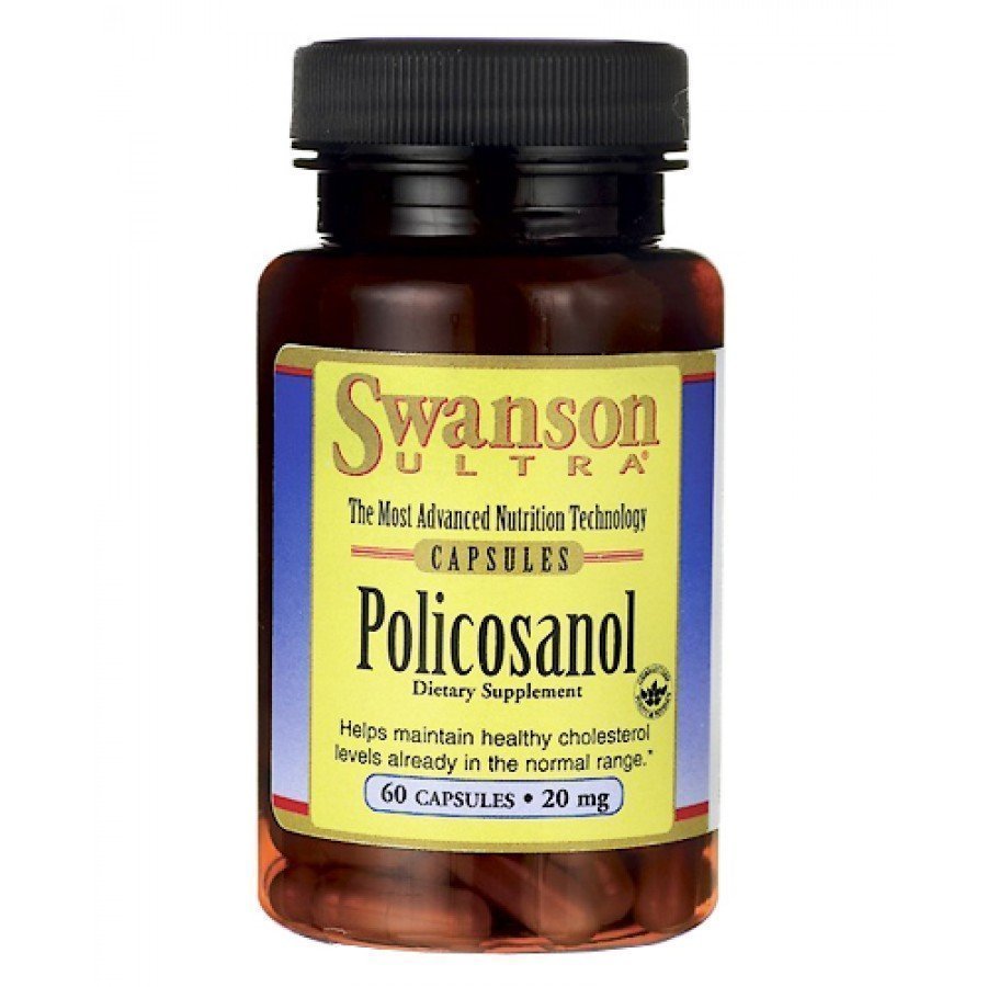 Swanson BioCosanol Policosanol 20 mg - 60 kapsułek - obrazek 2 - Apteka internetowa Melissa