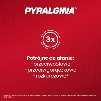 PYRALGINA, 500 mg, tabletki, 6 szt. - obrazek 5