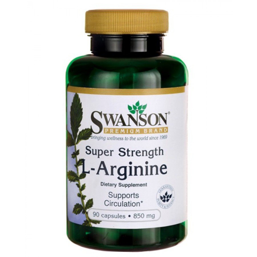 SWANSON L-Arginina Forte 850 mg - 90 kaps. - obrazek 2 - Apteka internetowa Melissa
