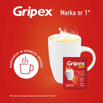 GRIPEX HOT, 8 sasz. - obrazek 3 - Apteka internetowa Melissa