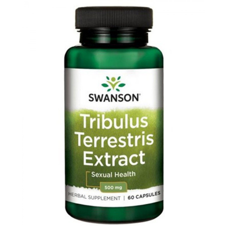 SWANSON Tribulus Terrestris extrakt 500 mg - 60 kaps. - obrazek 1 - Apteka internetowa Melissa