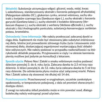 Pelavo Nos i Zatoki, syrop, 120 ml - ważny do 2025-07-31 - obrazek 5