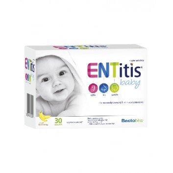 ENTITIS BABY o smaku bananowym, 30 saszetek