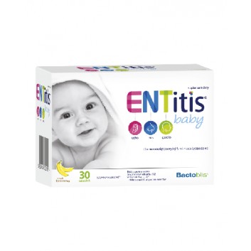 ENTITIS BABY - preparat przeciwinfekcyjny - 30 sasz. - cena, opinie, dawkowanie - obrazek 1 - Apteka internetowa Melissa