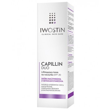 IWOSTIN CAPILLIN DUO Krem ujędrniający na naczynka SPF20 - 40 ml