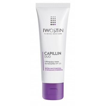 IWOSTIN CAPILLIN DUO Krem ujędrniający na naczynka SPF20 - 40 ml - obrazek 2