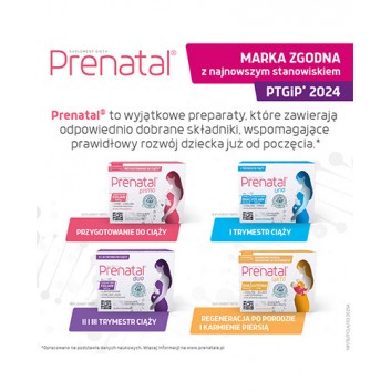 Prenatal Classic, witaminy dla kobiet w ciąży (od 13. tygodnia) i karmiących piersią, kapsułki, 90 sztuk - obrazek 8