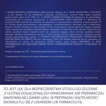 OLFEN Żel, działanie przeciwzapalne, 100 g - obrazek 5