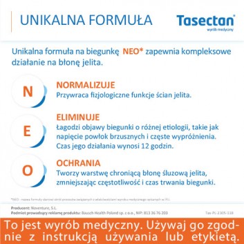 Tasectan 500 mg, 15 kapsułek - obrazek 5 - Apteka internetowa Melissa