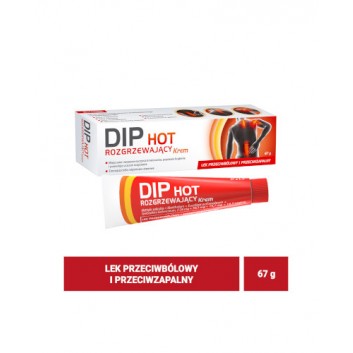 DIP HOT Rozgrzewający krem - 67 g - obrazek 2