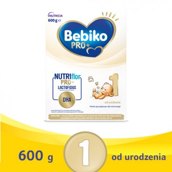 BEBIKO PRO+ 1  Mleko Początkowe proszek - 600 g - cena, opinie, właściwości  - obrazek 1 - Apteka internetowa Melissa