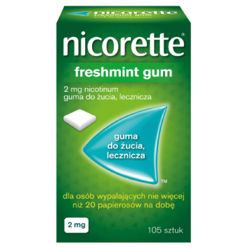 NICORETTE Freshmint 2 mg, 105 sztuk