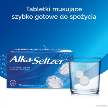 ALKA SELTZER, 10 szt. Na różne rodzaje bólu, cena, wskazania, stosowanie - obrazek 4 - Apteka internetowa Melissa