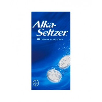 ALKA SELTZER, 10 szt. Na różne rodzaje bólu, cena, wskazania, stosowanie