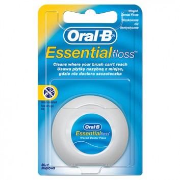 Oral-B Essential Floss Nić dentystyczna, 50 m - obrazek 2 - Apteka internetowa Melissa