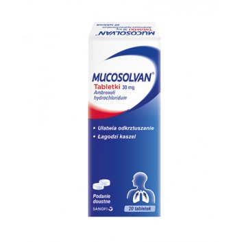Mucosolvan, 30 mg, tabletki, 20 szt.