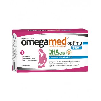Omegamed Optima Start, kapsułki, 30 sztuk