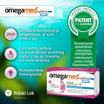 Omegamed Optima Start - 30 kaps. - obrazek 3 - Apteka internetowa Melissa