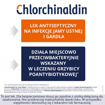 CHLORCHINALDIN VP, 20 tabletek - obrazek 3 - Apteka internetowa Melissa