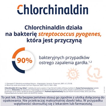 CHLORCHINALDIN VP, 20 tabletek - obrazek 4 - Apteka internetowa Melissa