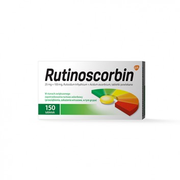 RUTINOSCORBIN - 150 tabletek - obrazek 2 - Apteka internetowa Melissa