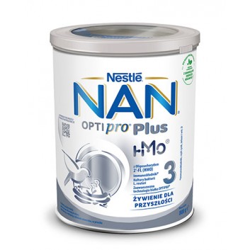 Nestle NAN OPTIPRO® PLUS 3 HMO dla dzieci po 12. miesiącu, 800 g (puszka) - obrazek 1 - Apteka internetowa Melissa