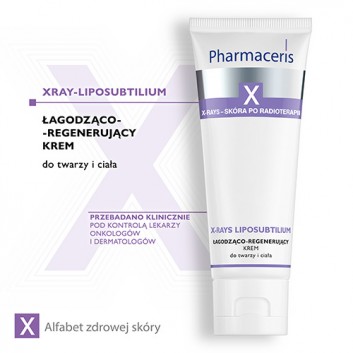 PHARMACERIS X X-RAYS LIPOSUBTILIUM Krem łagodząco-regenerujący do twarzy i ciała - 75 ml  - obrazek 2