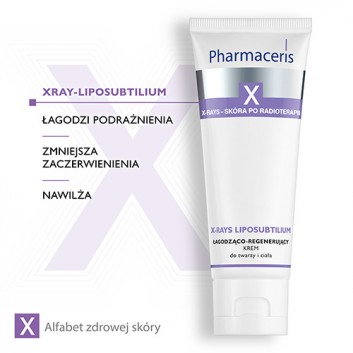 PHARMACERIS X X-RAYS LIPOSUBTILIUM Krem łagodząco-regenerujący do twarzy i ciała - 75 ml  - obrazek 4