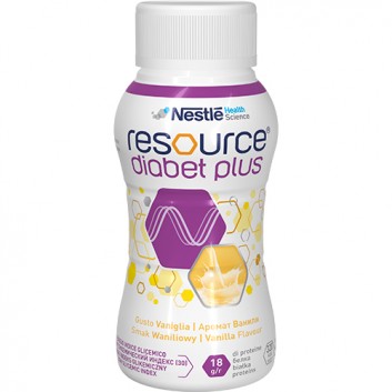 Resource Diabet Plus, dieta kompletna w płynie, smak waniliowy, 4 x 200 ml - obrazek 3