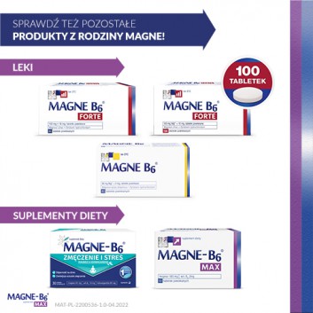 MAGNE - B6 MAX, 50 szt. Magnez, witamina B6 w tabletkach + Solderol 50 µg (2000 j.m.), kapsułki Witamina D3 (cholekalcyferol), 60 kaps. - obrazek 6 - Apteka internetowa Melissa