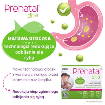 Prenatal DHA, 30 kapsułek - obrazek 4 - Apteka internetowa Melissa