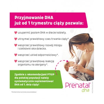 Prenatal DHA, kapsułki, 30 sztuk - obrazek 5