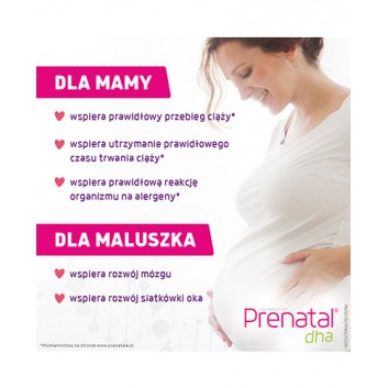 Prenatal DHA, kapsułki, 30 sztuk - obrazek 7