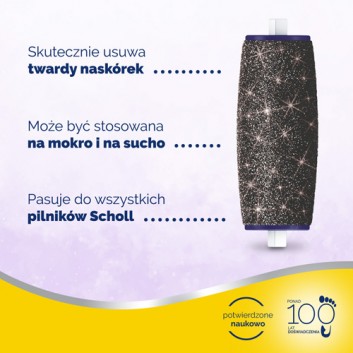 SCHOLL VELVET SMOOTH WET&DRY Drobnoziarniste głowice obrotowe - 2 szt.  - obrazek 2