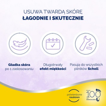 SCHOLL VELVET SMOOTH WET&DRY Drobnoziarniste głowice obrotowe - 2 szt.  - obrazek 4