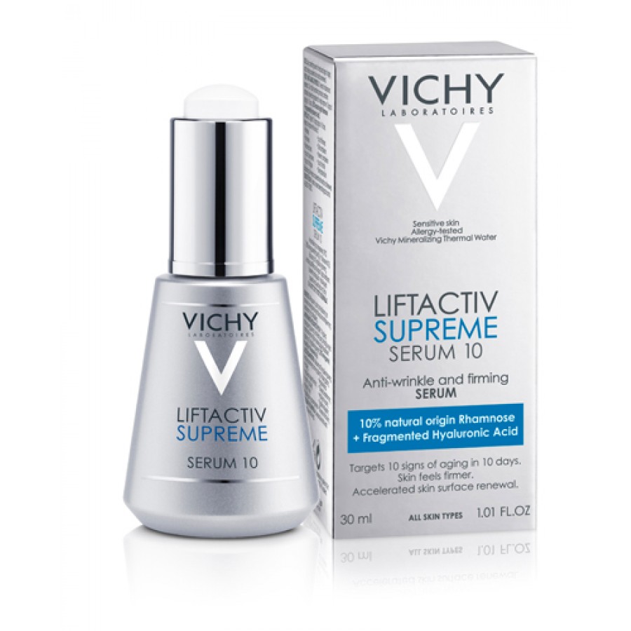 VICHY LIFTACTIV SUPREME Serum 10 Serum przeciwzmarszczkowe i ujędrniające - 30 ml - cena, opinie, właściwości - obrazek 1 - Apteka internetowa Melissa