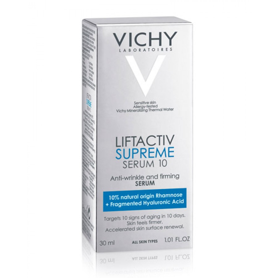 VICHY LIFTACTIV SUPREME Serum 10 Serum przeciwzmarszczkowe i ujędrniające - 30 ml - cena, opinie, właściwości - obrazek 4 - Apteka internetowa Melissa